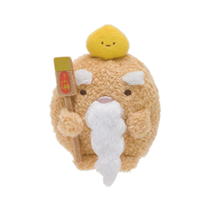 Sumikko Gurashi | 10th Anniversary Limited | Tonkatsu (Ton God) Tenori Mini Plush Toy SS (7cm)