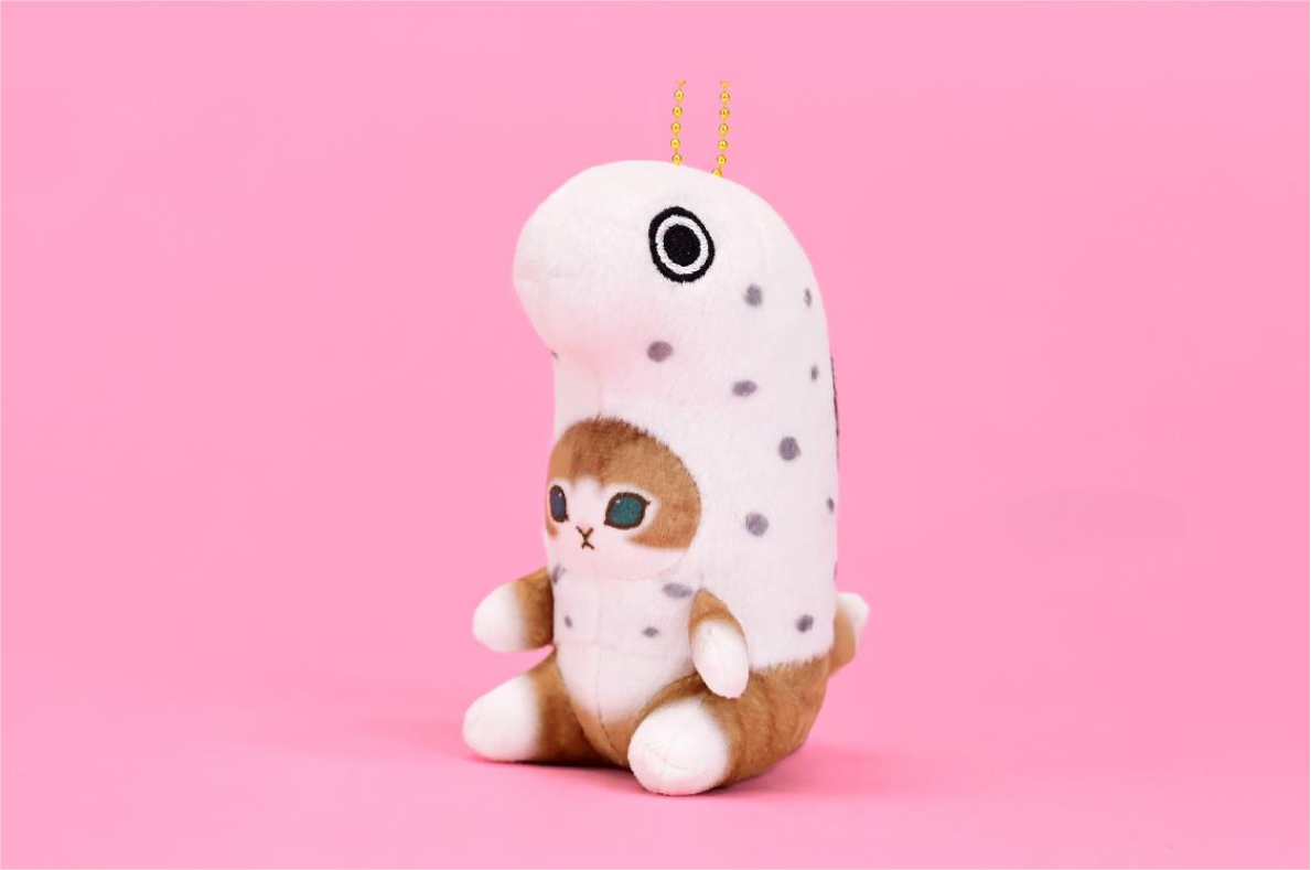 Mofusand | Taiwan Limited | Mofusand Spotted Garden Eel Costume Mascot Holder