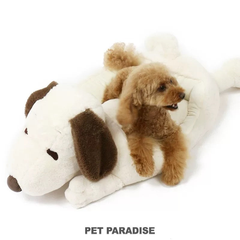 Pet Collection | Snoopy Pattern Cuddler Dog Bed