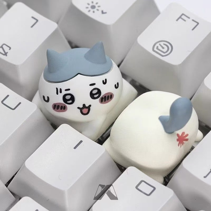 Chiikawa Resin-dipped Keycap | Look at my back Please