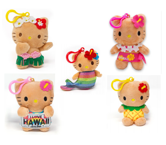 Sanrio | Hawaii Limited | Hello Kitty Plush Mascot Holder / Keychain