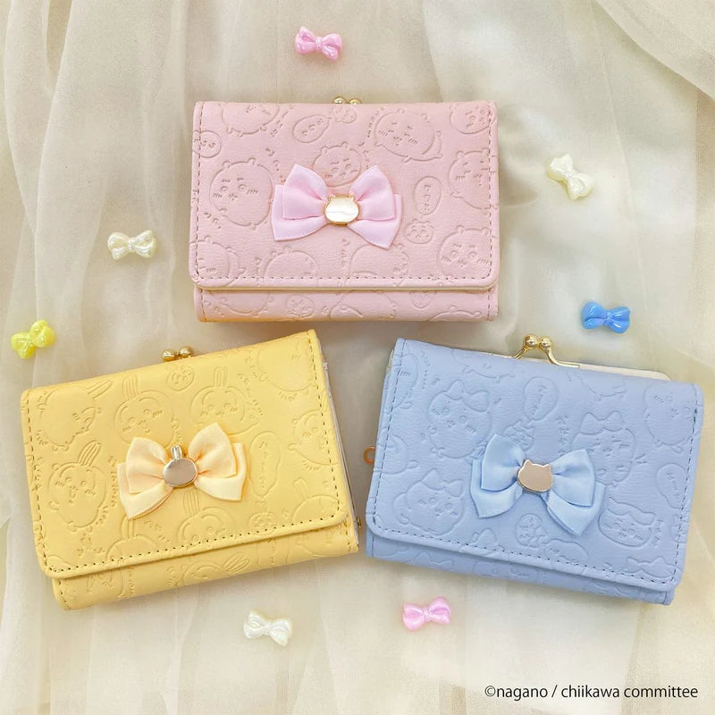 Chiikawa | Wallet with snap closure and satin ribbon Main image