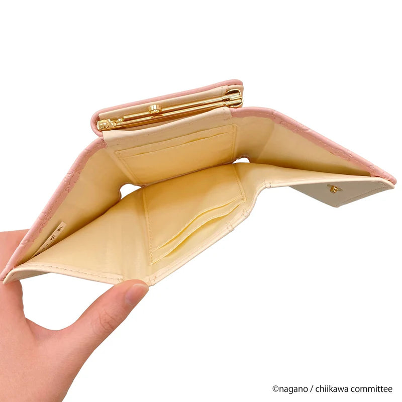 Chiikawa | Wallet with snap closure and satin ribbon