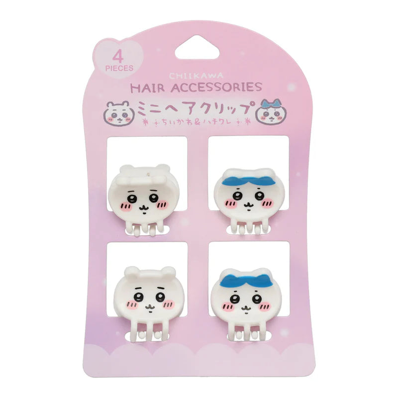 Chiikawa | Mini Hair Clip 4P