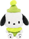 Sanrio | Wearing Knitted Cap | Pochacco Plush Toy M (20cm)