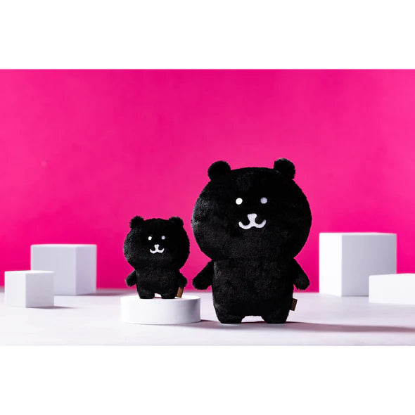 Nagano | Nagano Bear Plush Toy M (21 cm): The Black