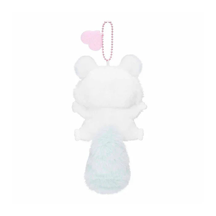 Chiikawa | Momonga Mascot Holder: Peach Heart