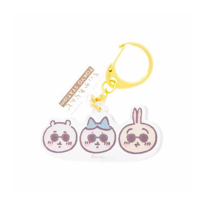 Chiikawa | Tokyo Souvenir: Everyone with Sunglasses | Lenticular Acrylic Key Chain