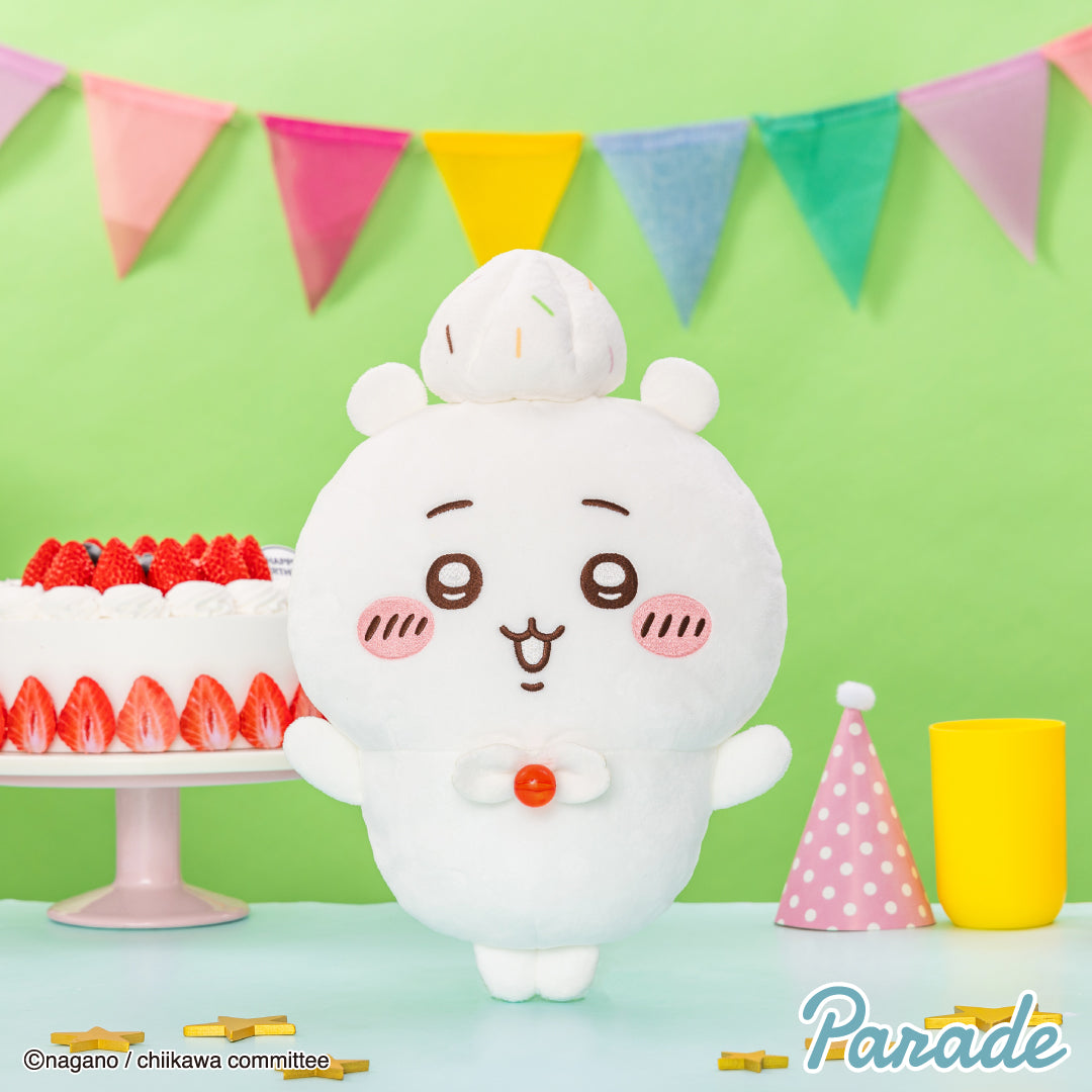 (Pre-order) Chiikawa | Birthday Big Plush Toy L (30cm)