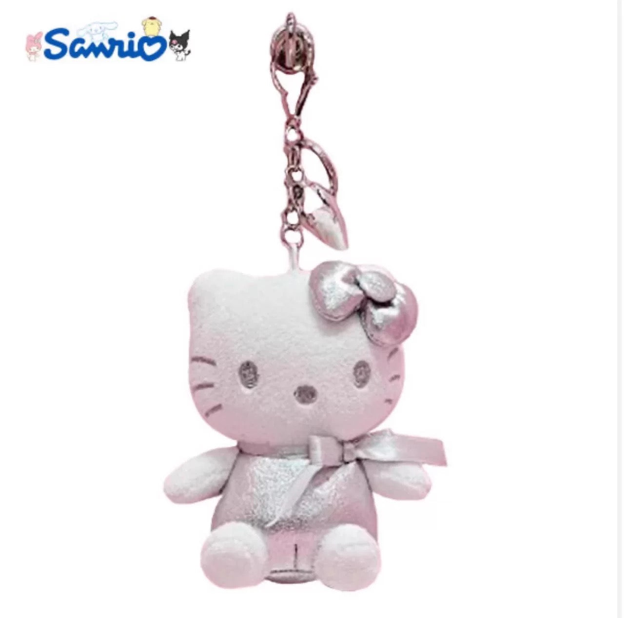 Sanrio| Hello Kitty 50th Anniversary: Korean Limited | Sanrio Silver Mascot Holder / Keychain