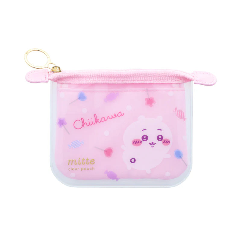 Chiikawa | Flat Mitte | Mini Clear Pouch