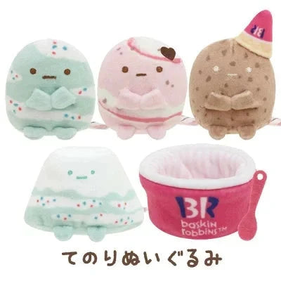 Sumikko Gurashi X Baskin Robbins | Ice-cream Tenori Plush Toy SS (6cm)