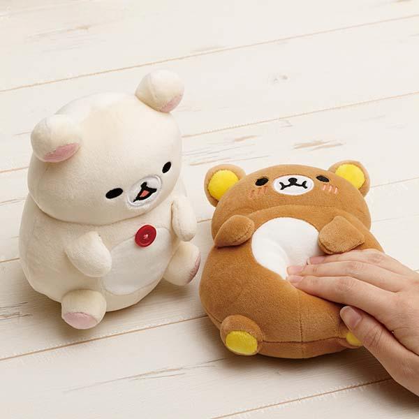 Rilakkuma | Everyone is Fully Filled | Korilakkuma Fully Filled Rolling Plush Toy S (15 cm)