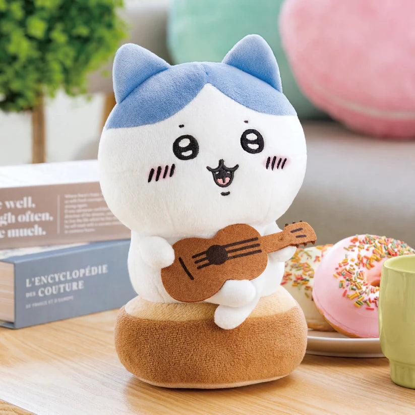 Chiikawa | Strumming and Singing Hachiware Plush Toy Main image