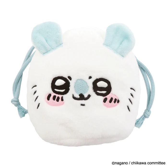 Chiikawa | Face Drawstring Plush Bag