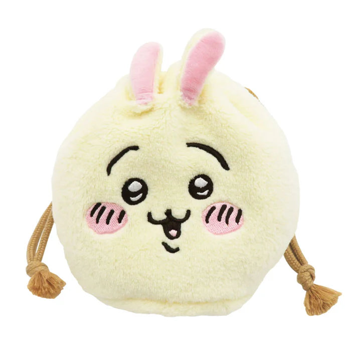 Chiikawa | Face Drawstring Plush Bag