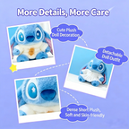 Stitch | Warm & Fluffy Sitting Plush Toy M (24cm)
