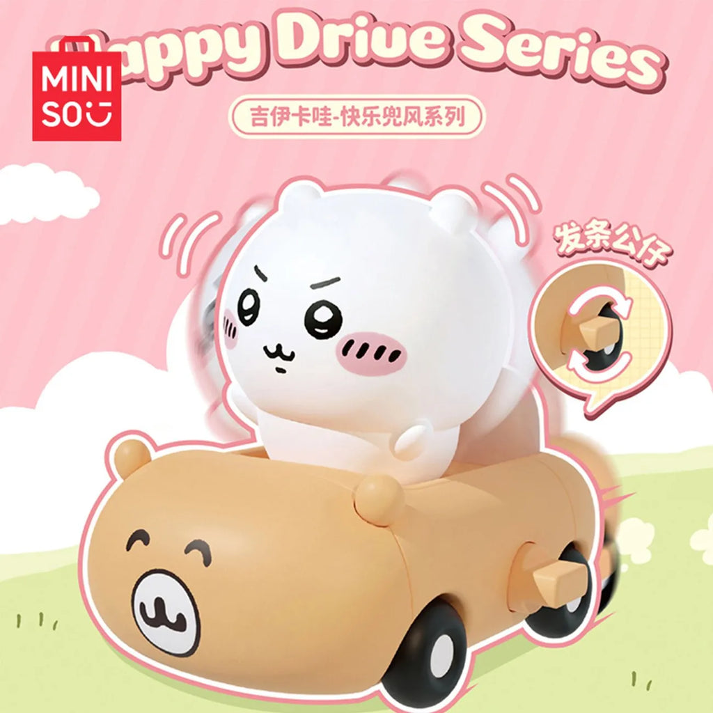 Chiikawa | Happy Drive | Wind-Up Toy Car Blind Box