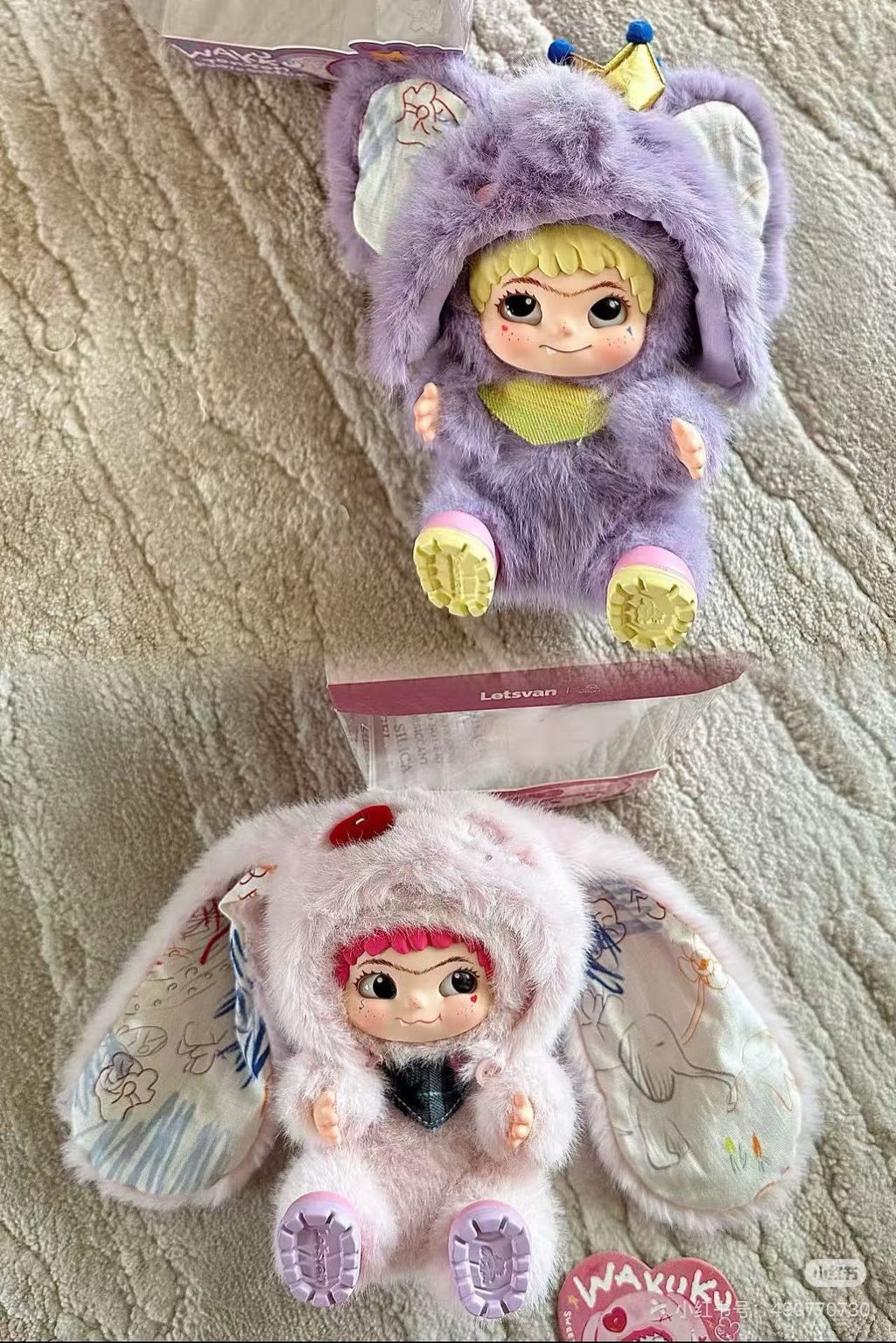 WAKUKU | Sweetheart Rabbit | Limited Hangtag Mascot