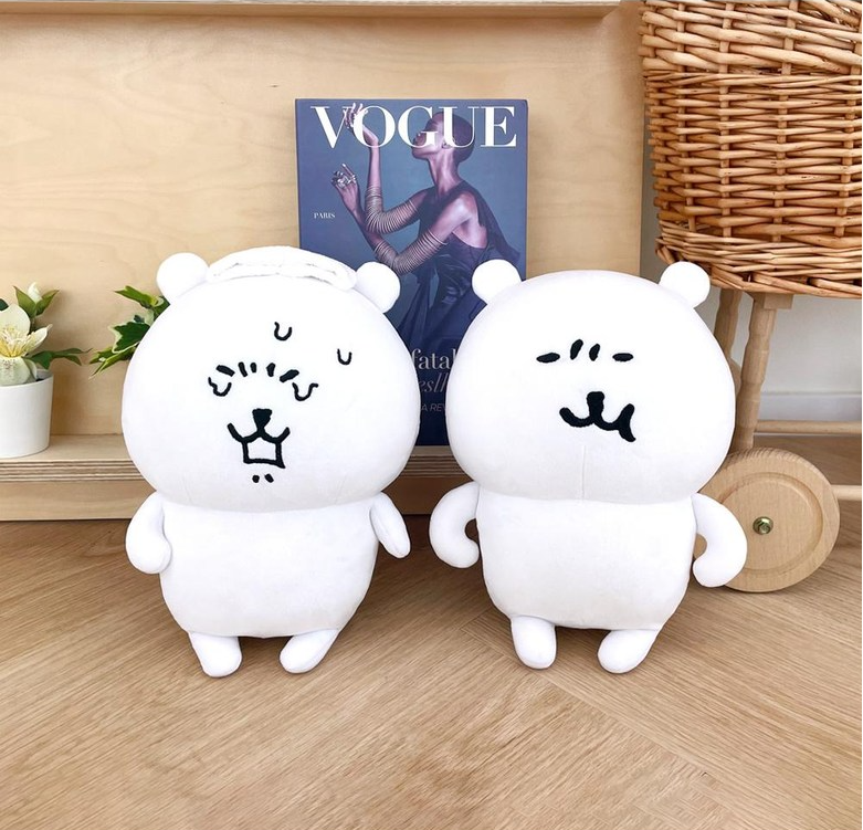 Nagano | Korean Limited | Nagano Bear Plush Toy M (30cm): Emoji