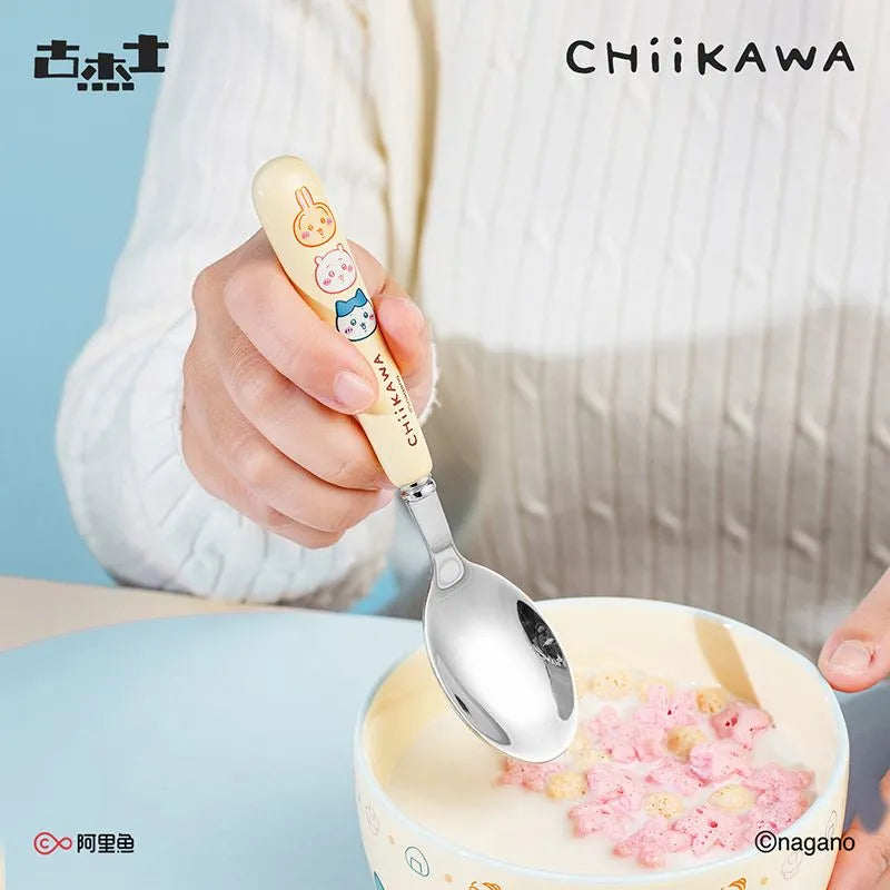 Chiikawa | Stainless Steel Spoon & Fork Set