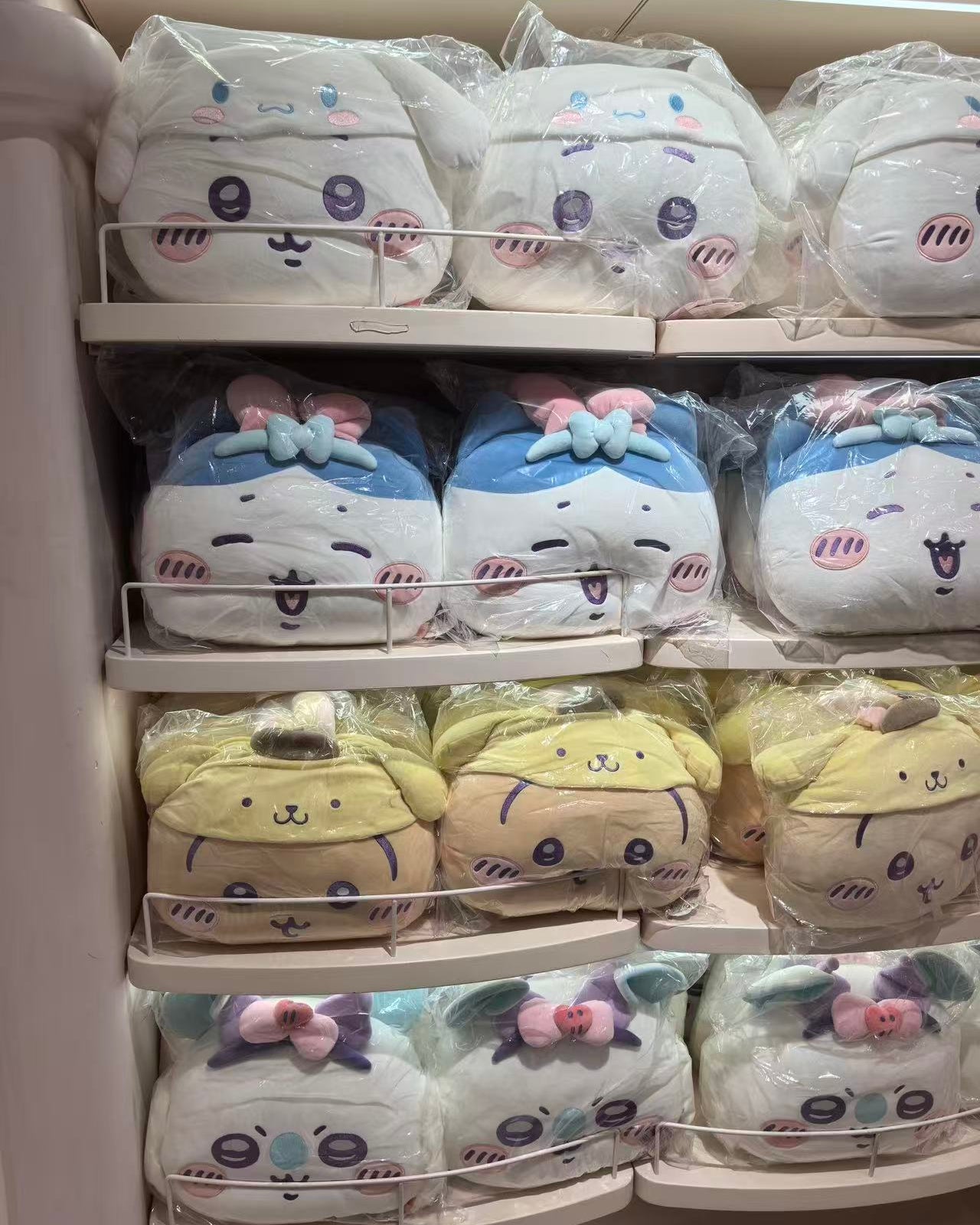 Chiikawa × Sanrio Characters | Head Shaped Cushion