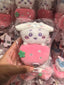 Chiikawa × Sanrio Characters | Strawberry Trolley Plush Mascot / Charm