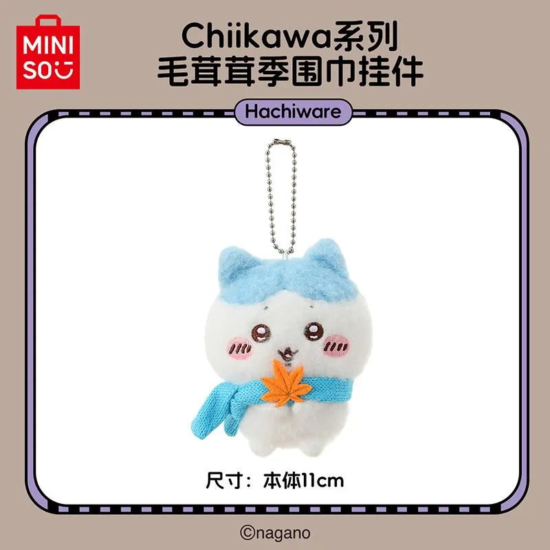 Chiikawa x Miniso | Fluffy Series | Scarf Mascots