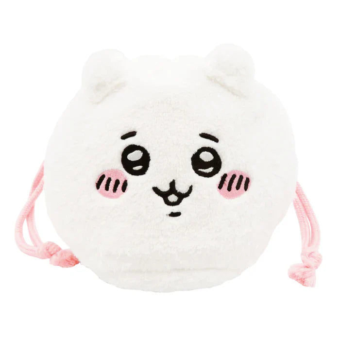 Chiikawa | Face Drawstring Plush Bag