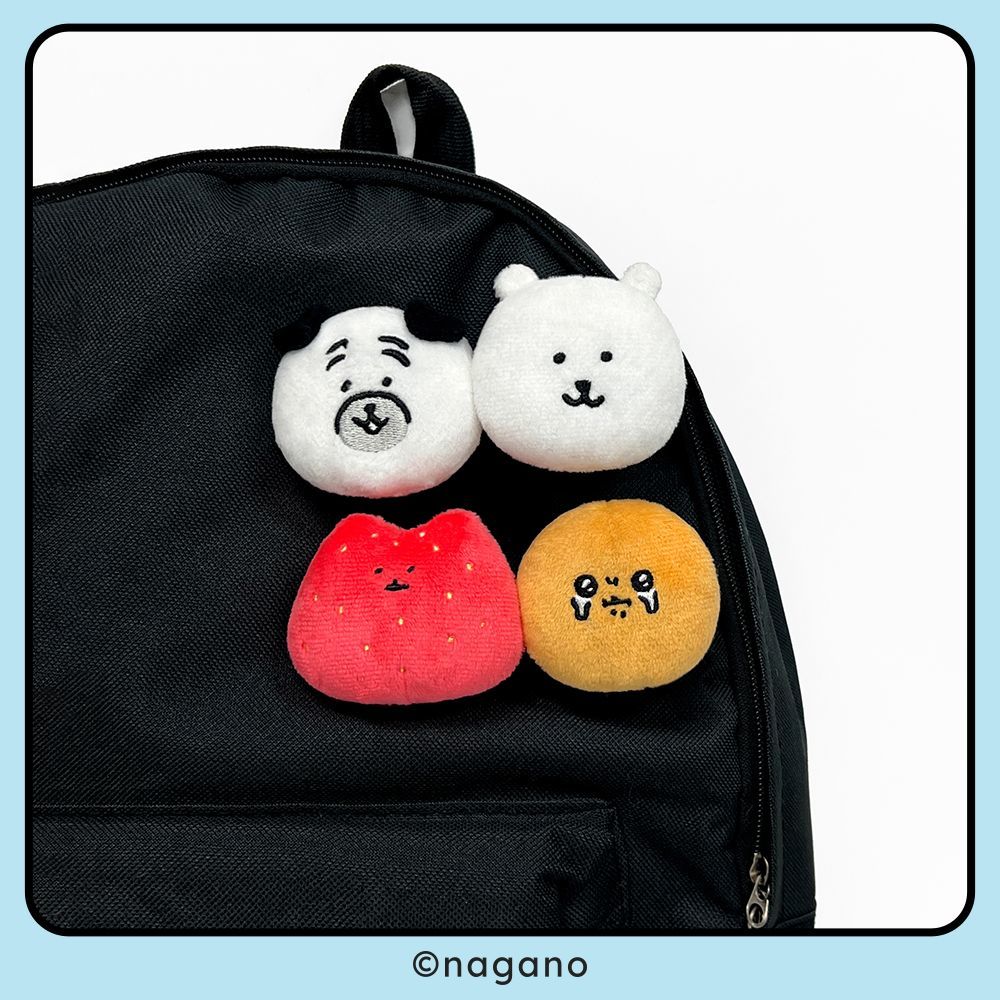Nagano | Plush Head Doll Badge Main image