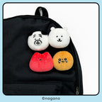 Nagano | Plush Head Doll Badge