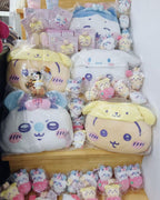 Chiikawa × Sanrio Characters | Head Shaped Cushion
