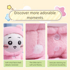 Chiikawa x Miniso | Pajamas Party Soft Vinyl LIMITED EDITION | Plush Toy M (18cm)