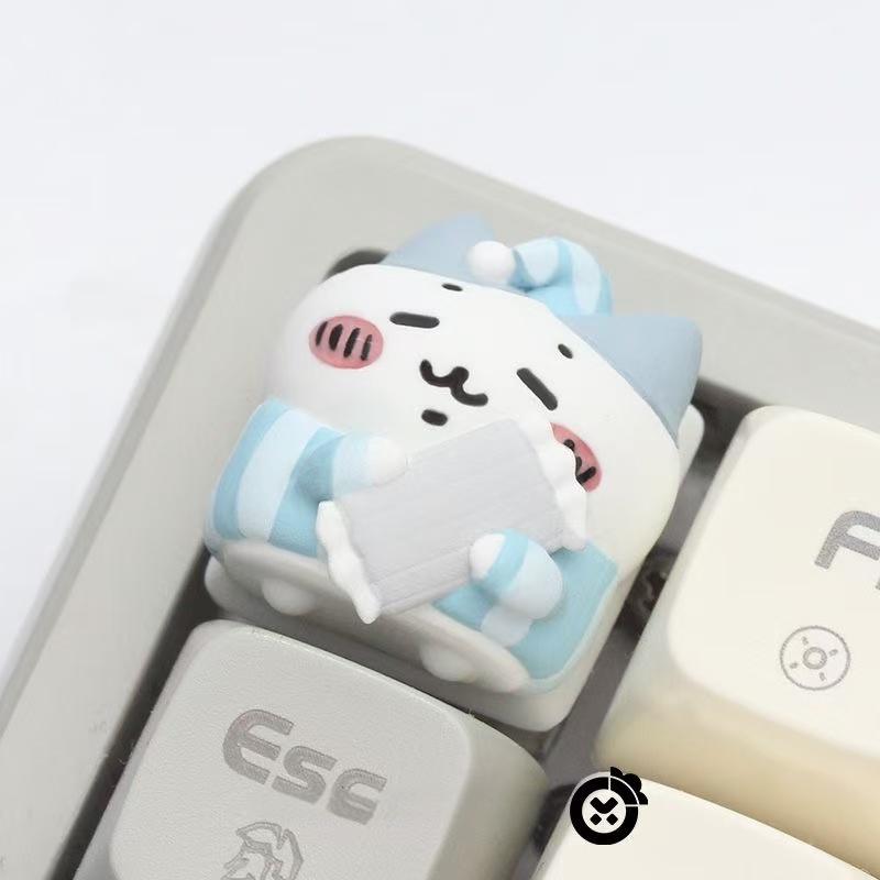 Chiikawa Resin-dipped Keycap | Good Night