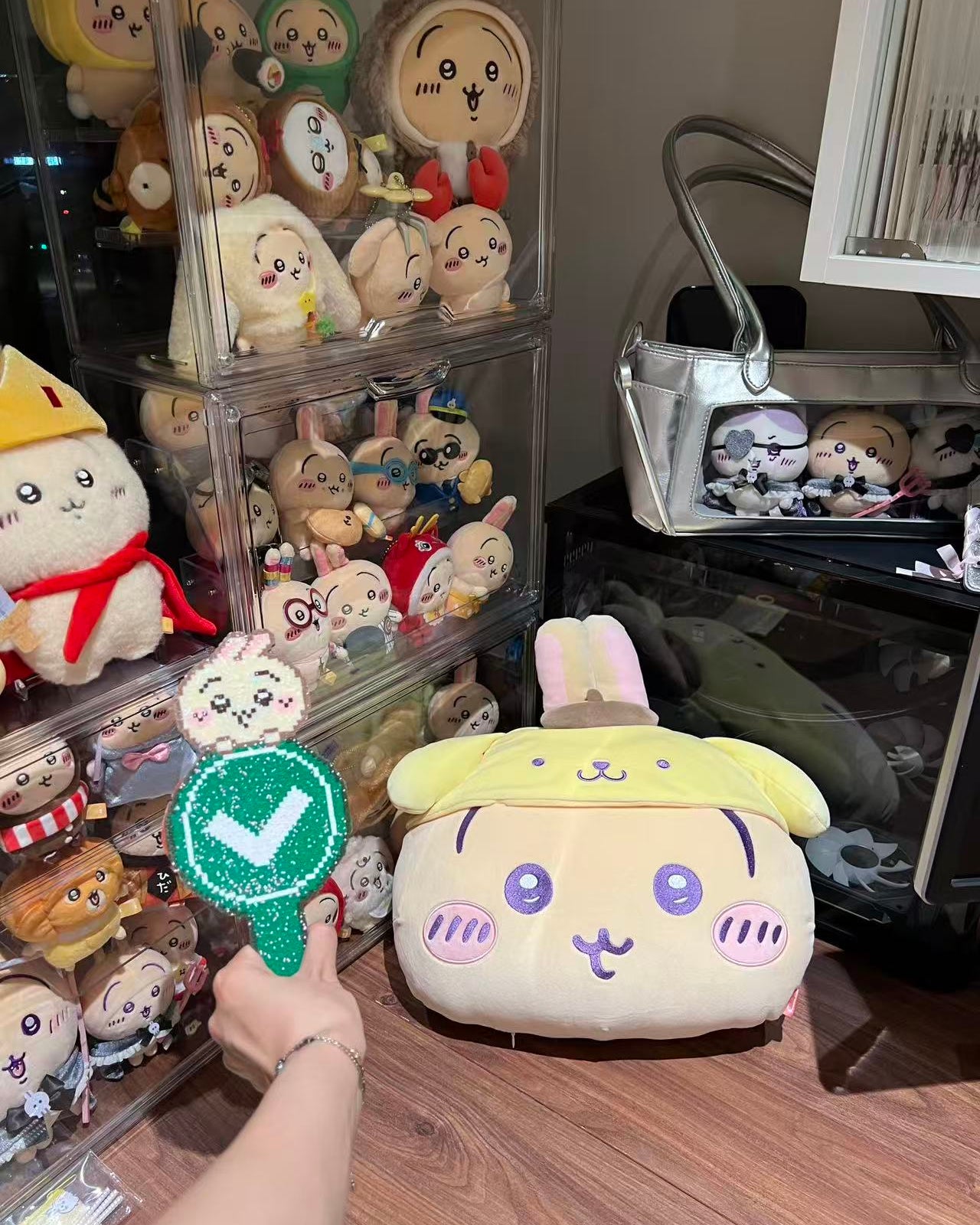 Chiikawa × Sanrio Characters | Head Shaped Cushion