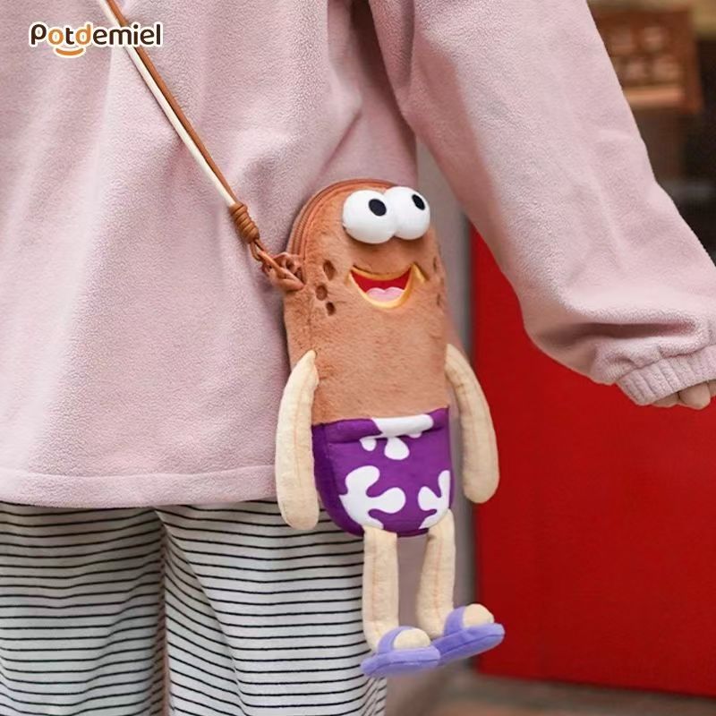 SpongeBob SquarePants | Random Fish Plush Crossbody Bag