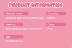 Chiikawa | Twin Drink Coffee Thermos