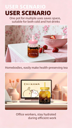 Chiikawa | Glass Tea Cup