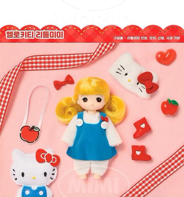 Hello Kitty x Little.Mimi | Hello Kitty Plush Toy M (17cm)