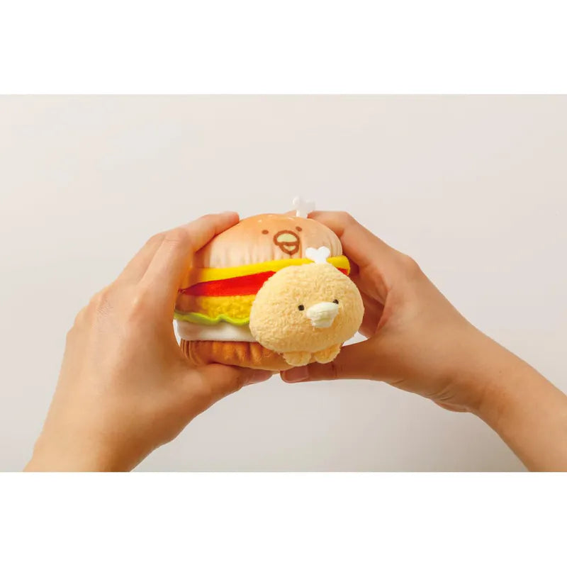 Chikip Dancers | Chicken Tomato Burger | Burger Plush Toy S (11.5cm)