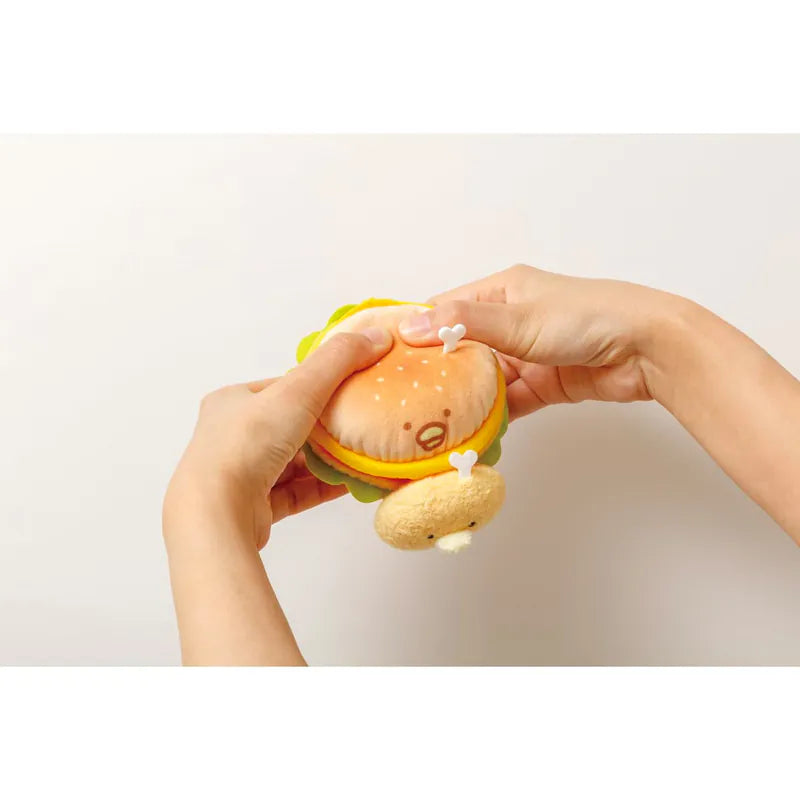 Chikip Dancers | Chicken Tomato Burger | Burger Plush Toy S (11.5cm)