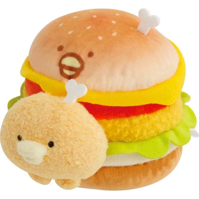 Chikip Dancers | Chicken Tomato Burger | Burger Plush Toy S (11.5cm)