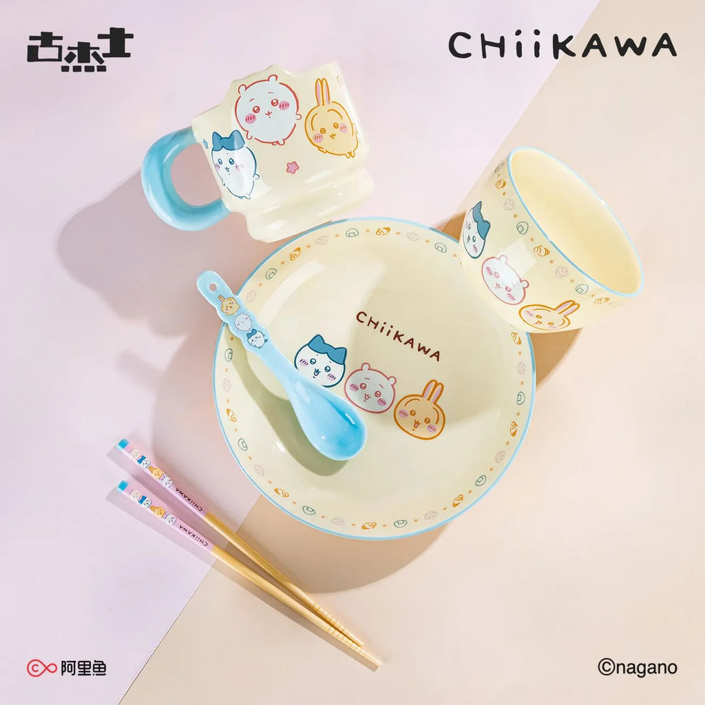 Chiikawa | Character Face Ceramic Dinnerware Set