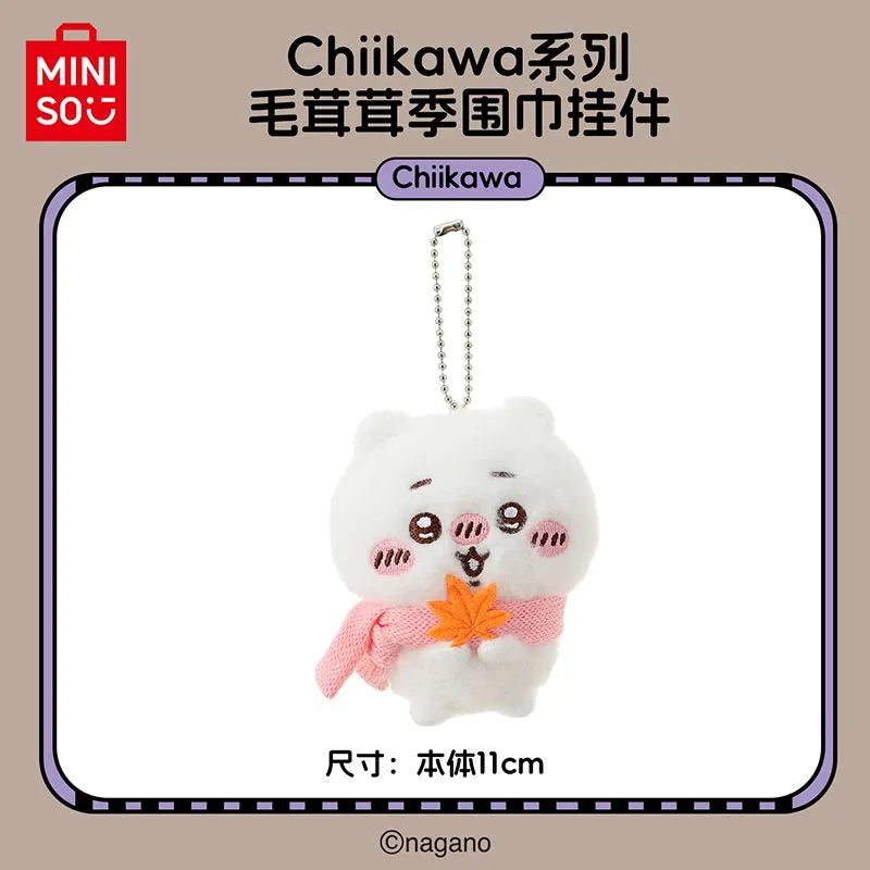 Chiikawa x Miniso | Fluffy Series | Scarf Mascots