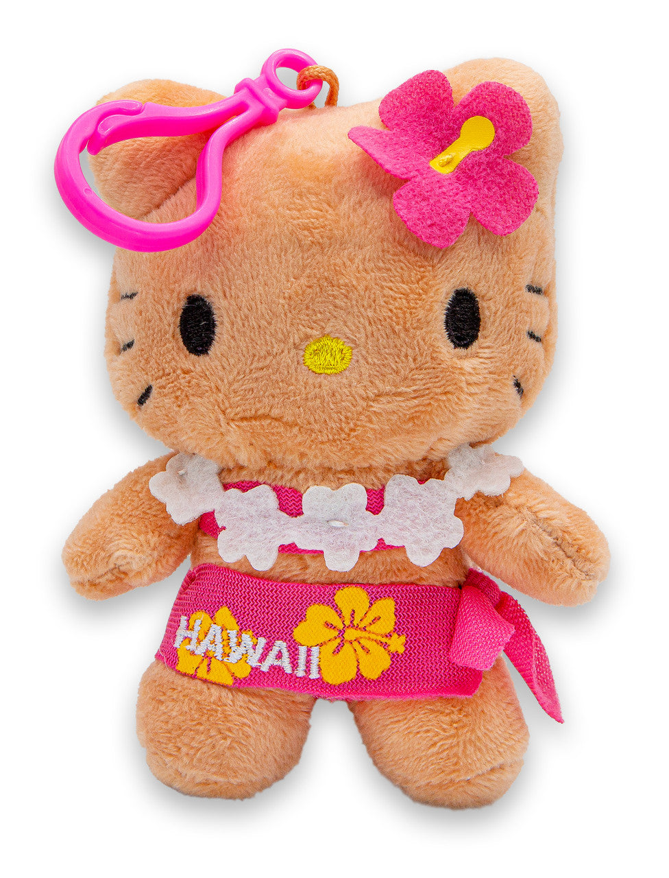 Sanrio | Hello Kitty 50th Anniversary: Hawaii Limited | Hello Kitty Plush Mascot Holder / Keychain