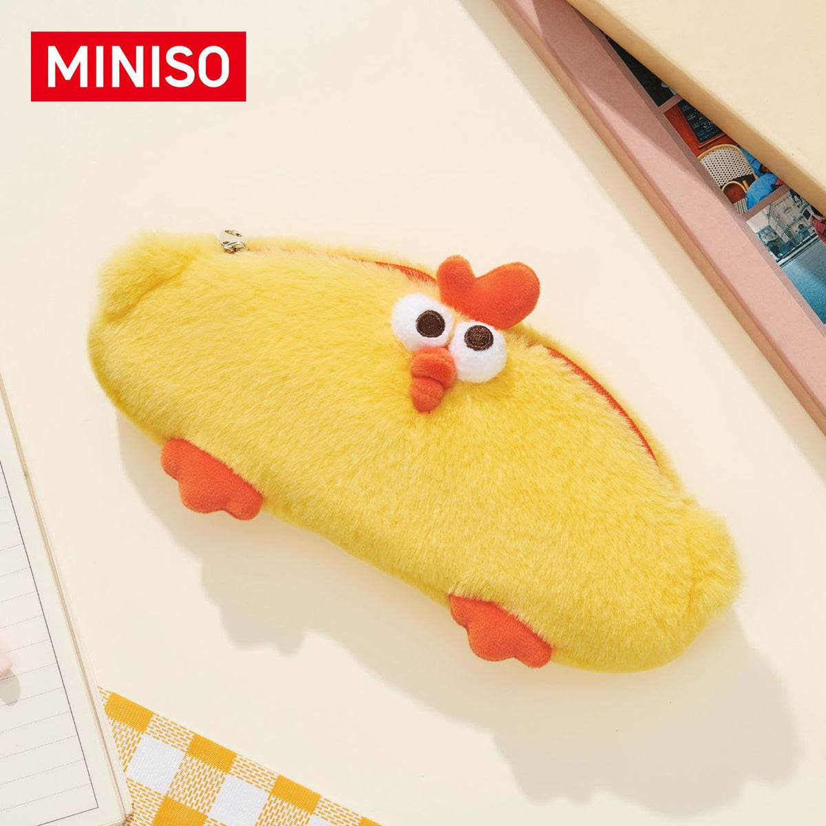DunDun Chicken | Plush Pencil Case
