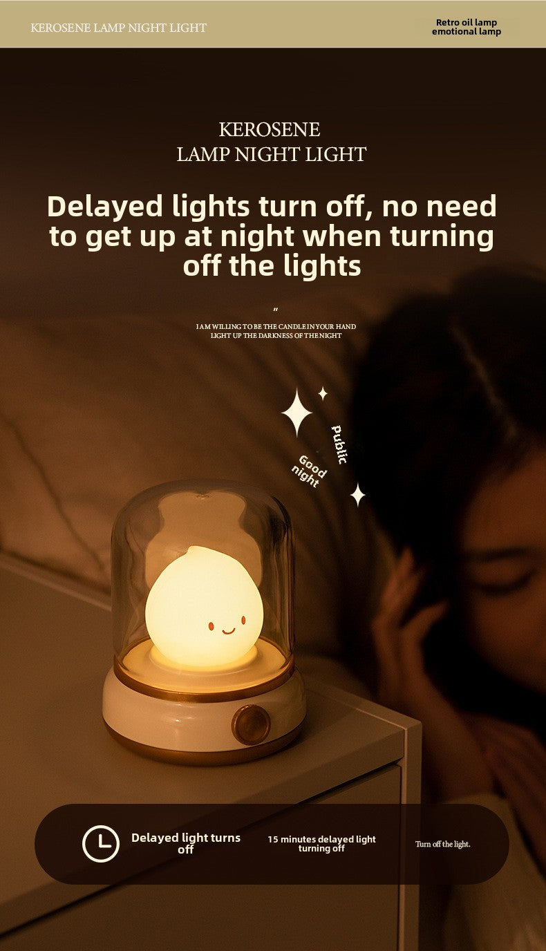 Night Light | Vintage Oil Lamp