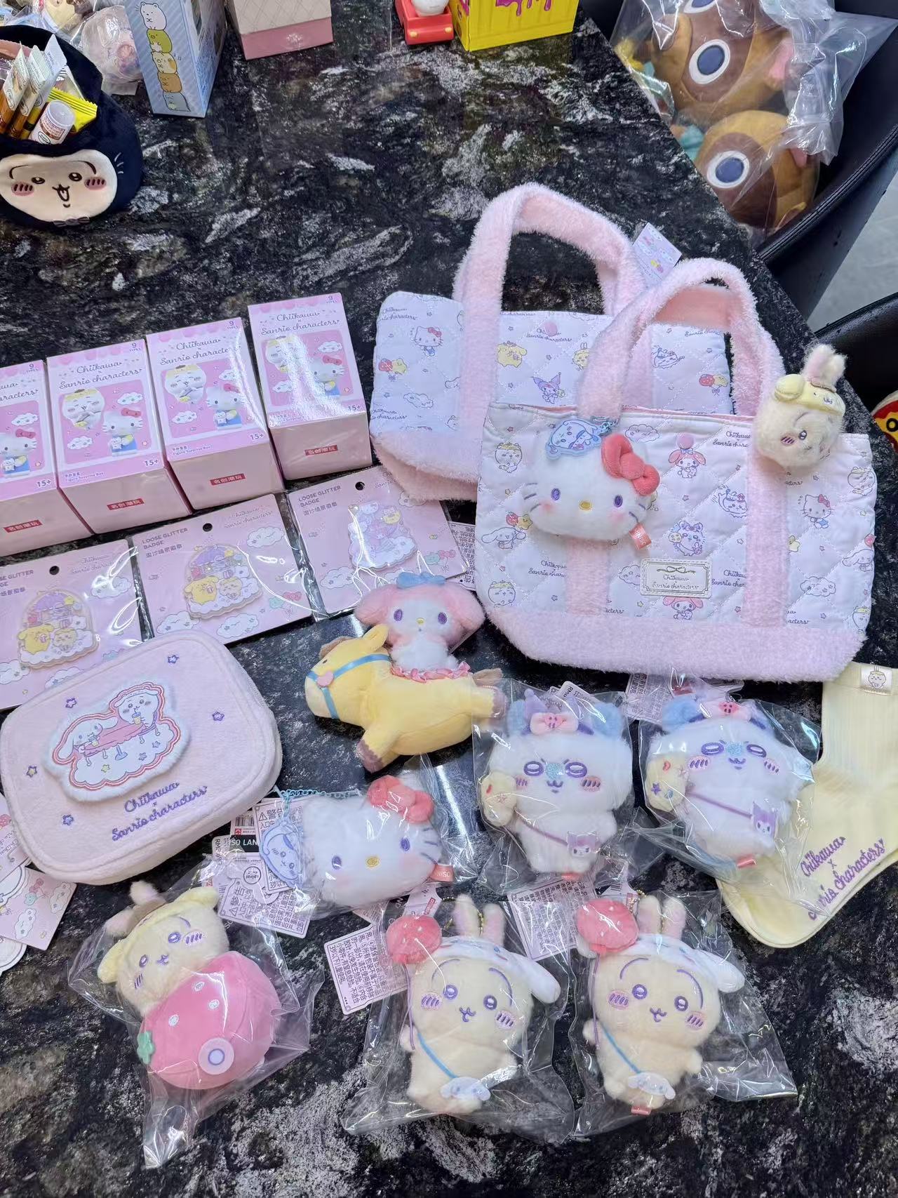 Chiikawa × Sanrio Characters | Plush Mascot