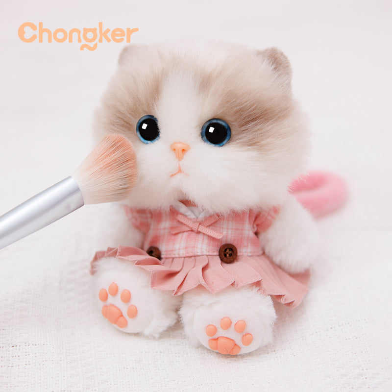 Chongker | Handmade Realistic Plush | Cat Mascot / Charm