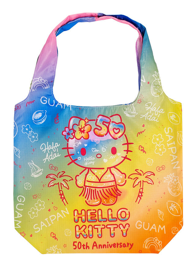 Sanrio| Hello Kitty 50th Anniversary: Hawaii Limited | Hello Kitty Foldable Totes